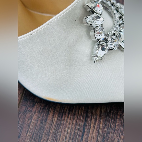 NALEBE BY AMINA MEANS SATIN AURUM MULES - Picture 16 of 16